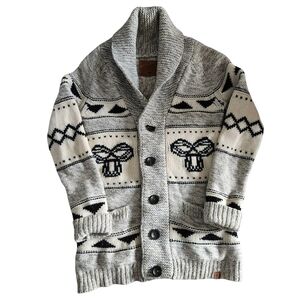 TNA Cowichan Shawl Collared Cardigan In A Medium